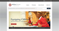 Desktop Screenshot of hillierschool.org